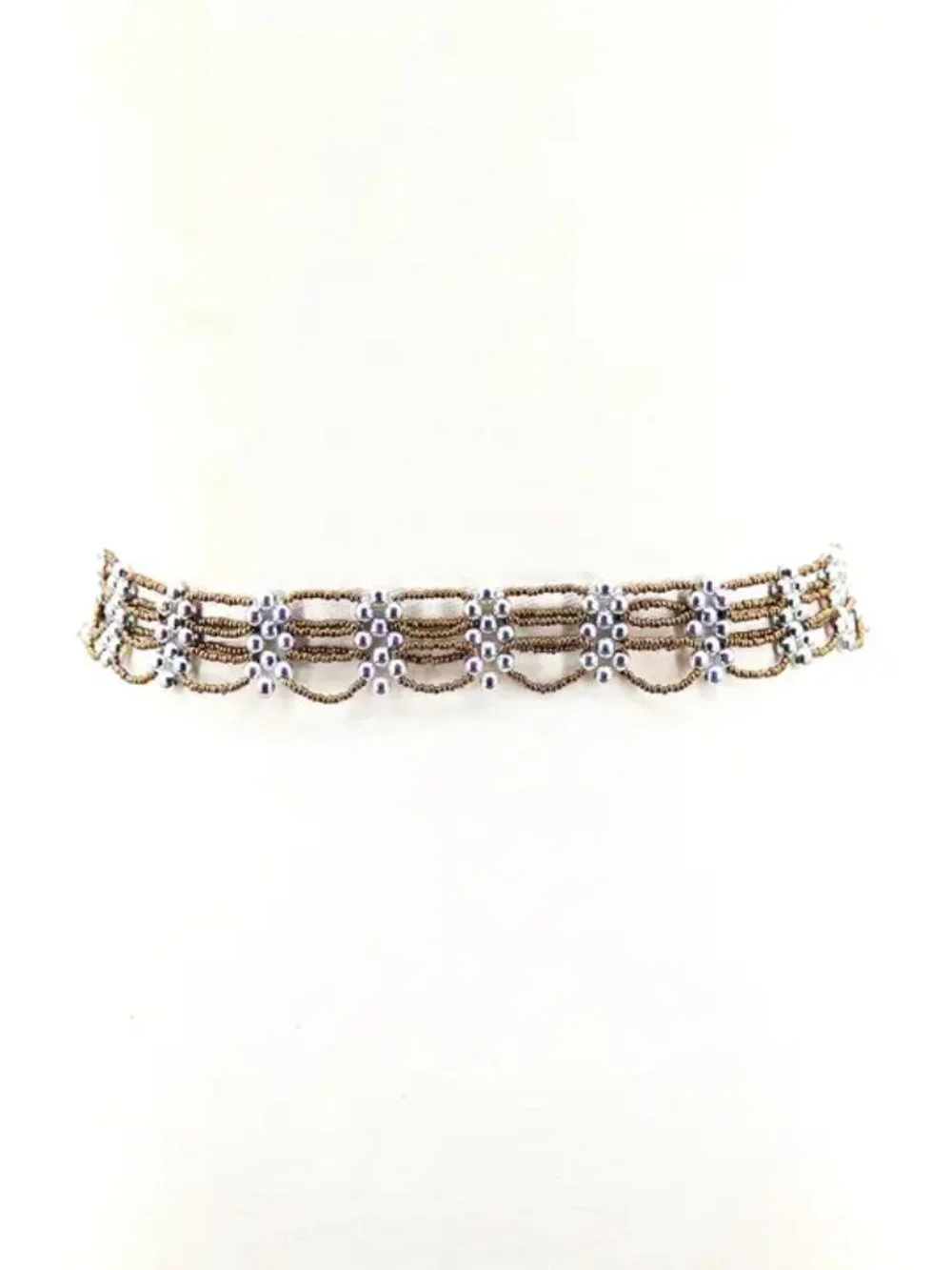 Vintage style Beaded Belt  NEW! - Picture 2 of 2